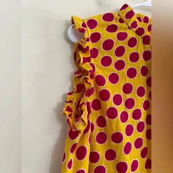 Ivy Jane Polka Dot- Ruffled Sleeves Size Small - Picture 11 of 14